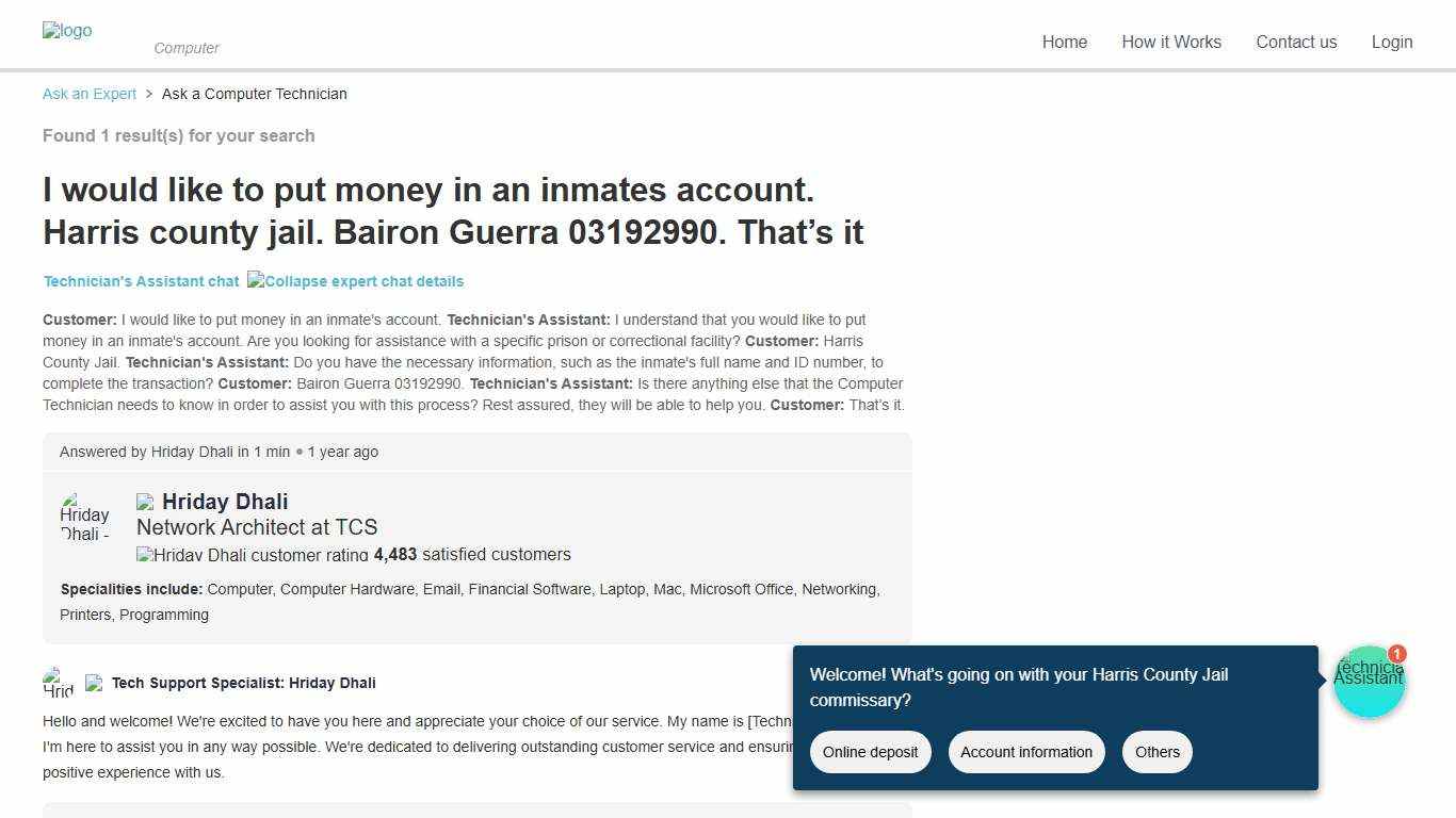 How to Put Money on Inmate Books in Harris County | Expert Q&A